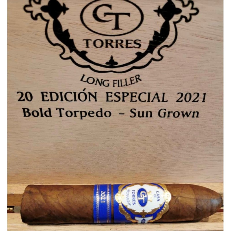 Casa de Torres Bold Torpedo Limited Edition 2021 Kiste