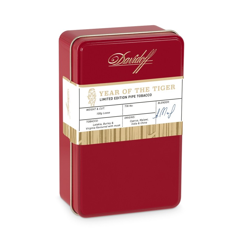 Davidoff Year of the Tiger Pfeifentabak im Onlineshop Urs Portmann Davidoff Year of the Tiger Pfeifentabak im Onlineshop Urs Portmann
