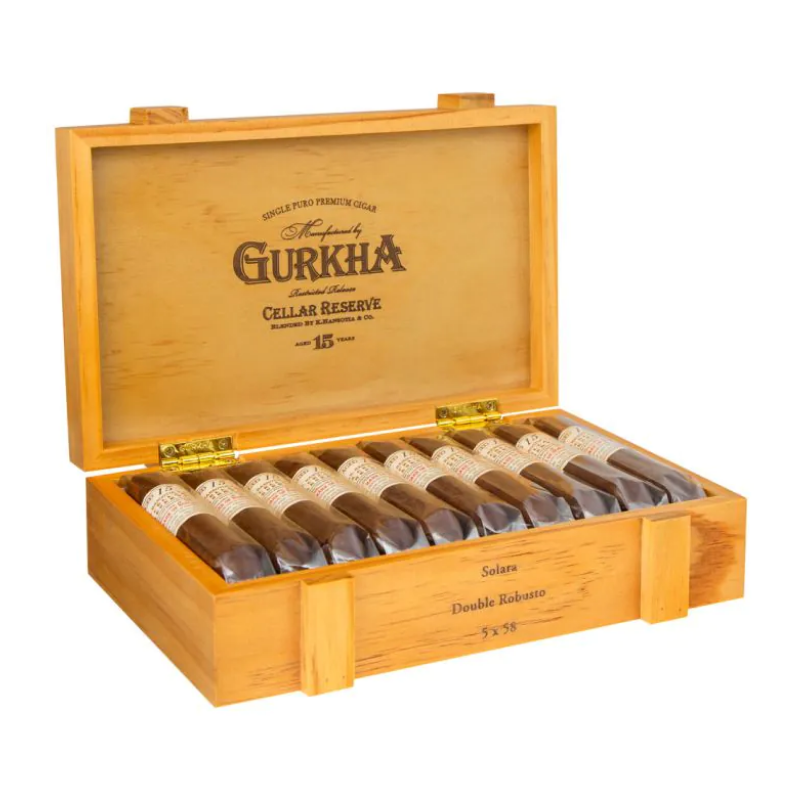 Gurkha Cellar Reserve 15 Years Solara Double Robusto Gurkha Cellar Reserve 15 Years Solara Double Robusto